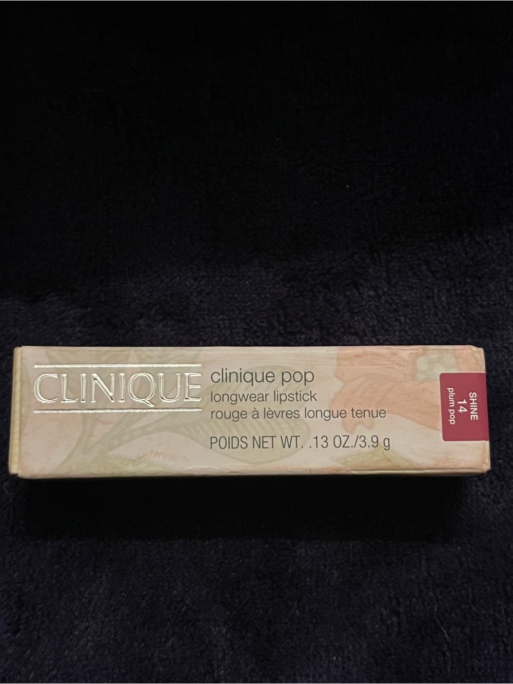 Clinique Pop Longwear Lipstick - Plum Pop (Shine)